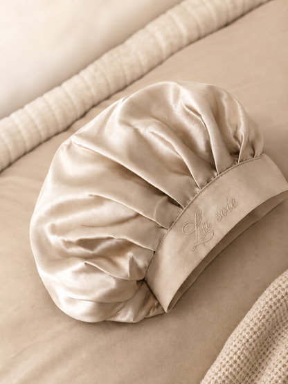 Bonnets de nuit en soie