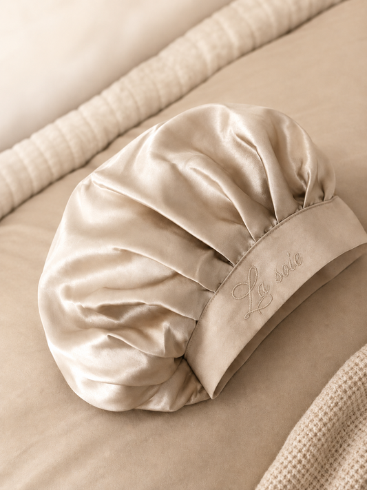 Bonnets de nuit en soie